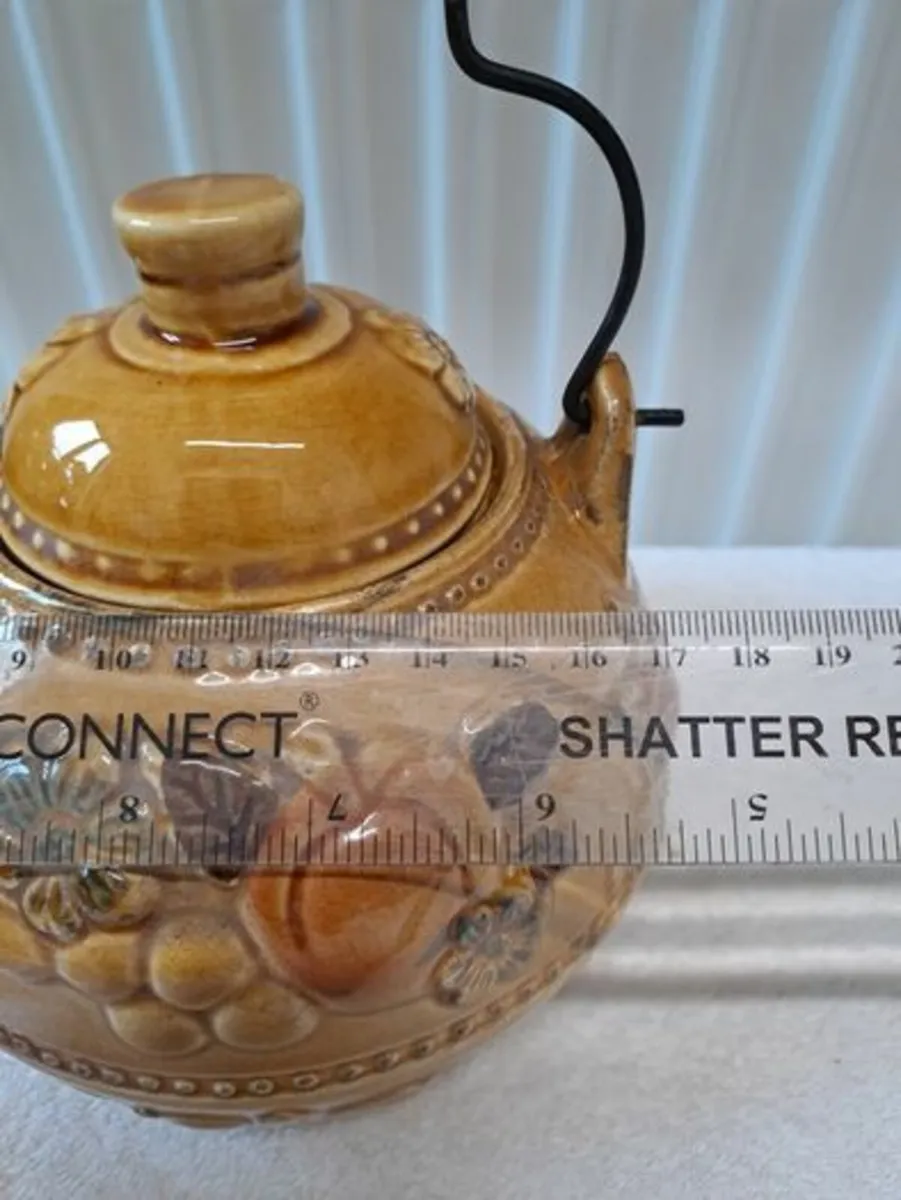 Vintage Japanese Majolica teapot - Image 3