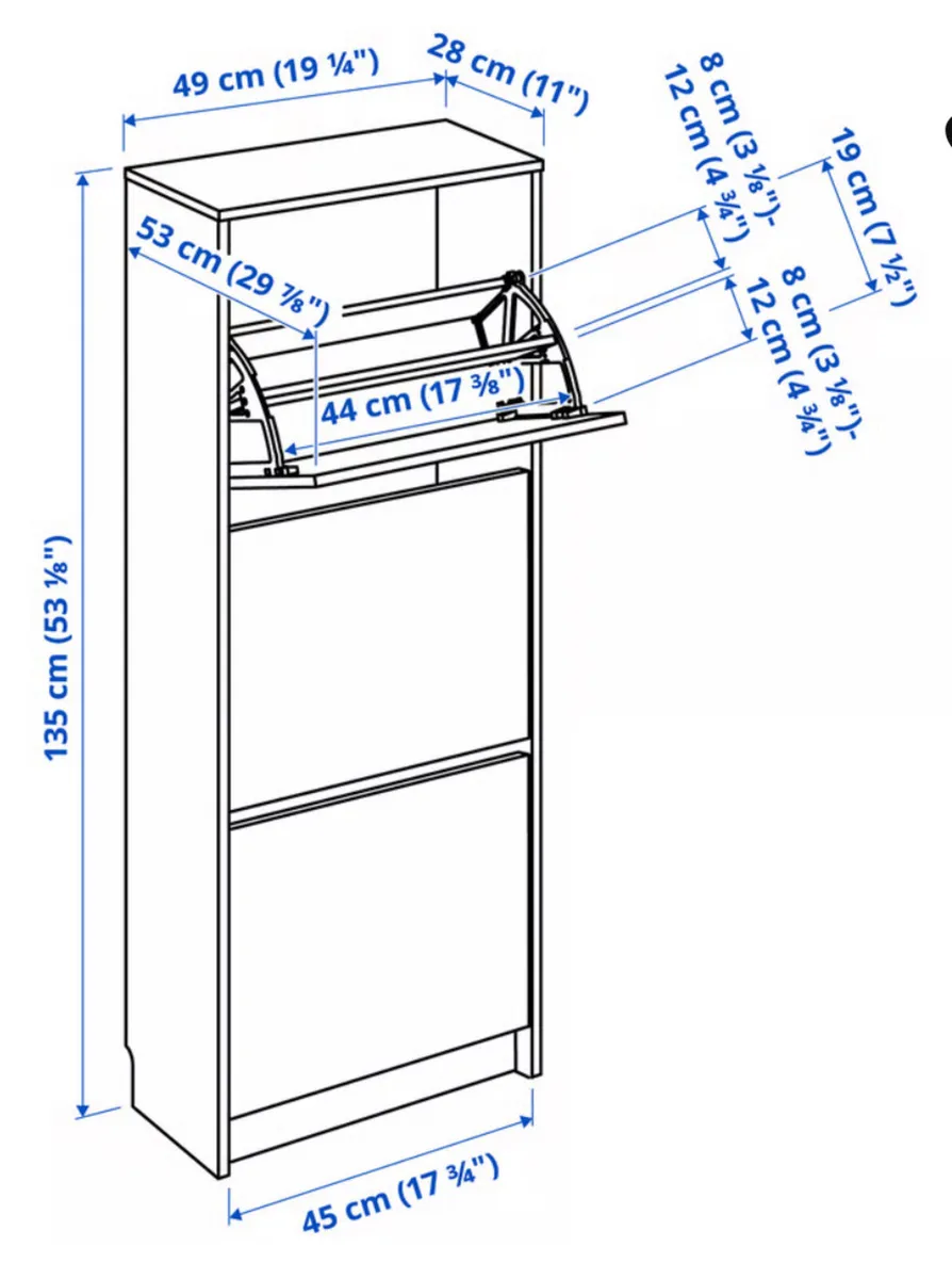 Ikea shoe cabinet - Image 4