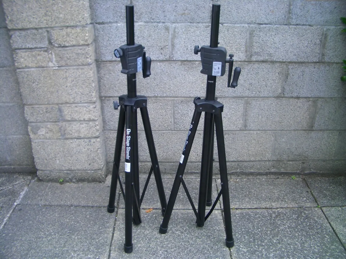 POWER CRANK UP SPEAKERS STANDS - Image 3