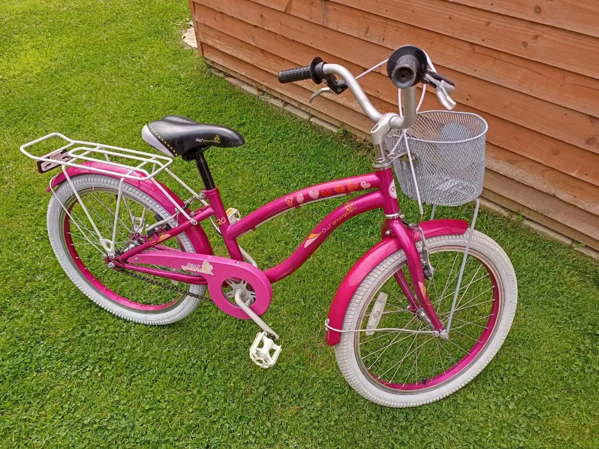Our generation Kids bike size 20 inch wheels. - Image 1