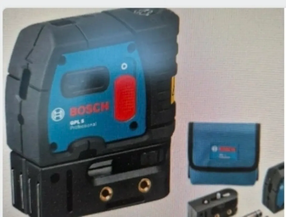 Bosch GPL 5 Professional 5point Laser Tripod & Bag - Image 1