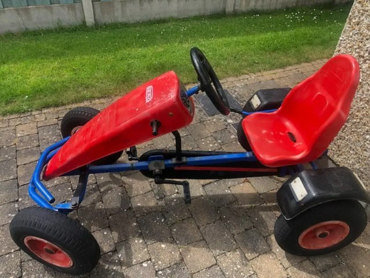 Berg Pedal Go Kart Red - Image 3
