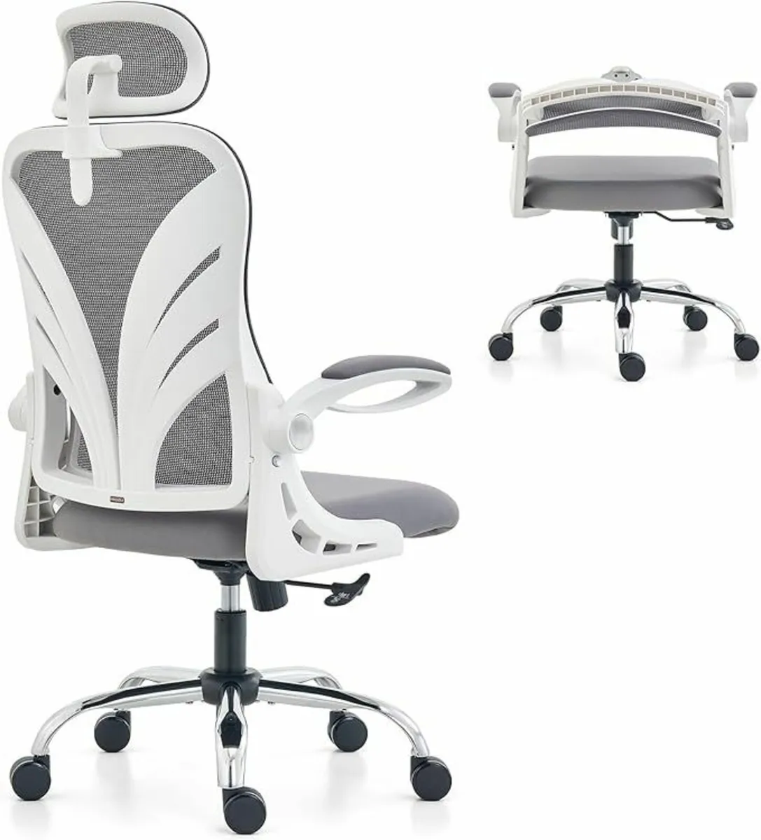 Ergonomic Office Chair Computer Desk Chair White - Image 1