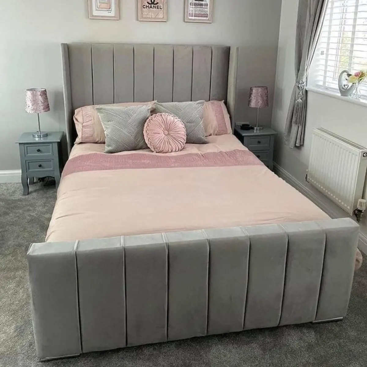 Brand new wingback beds
