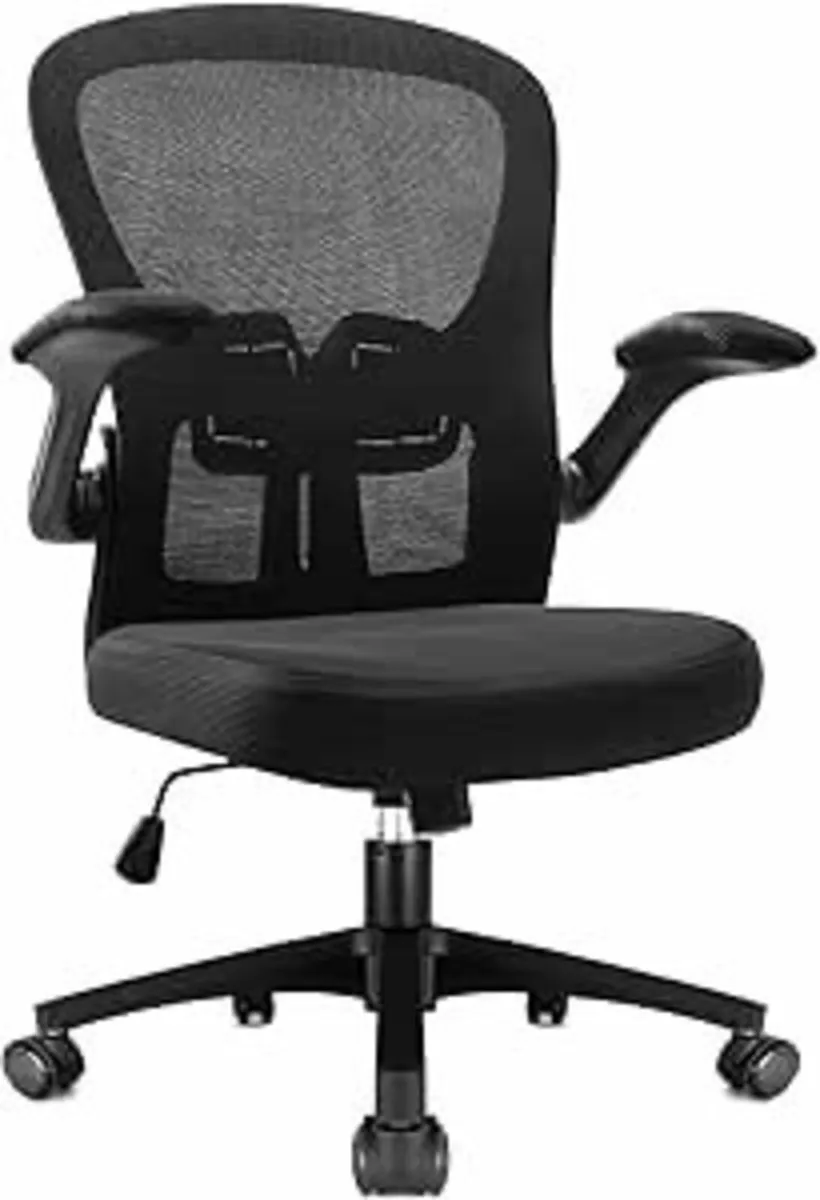 Office Chair Ergonomic Desk 90° Flip-up Armrests - Image 2