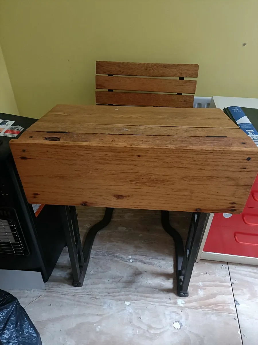 school desk Antique - Image 1