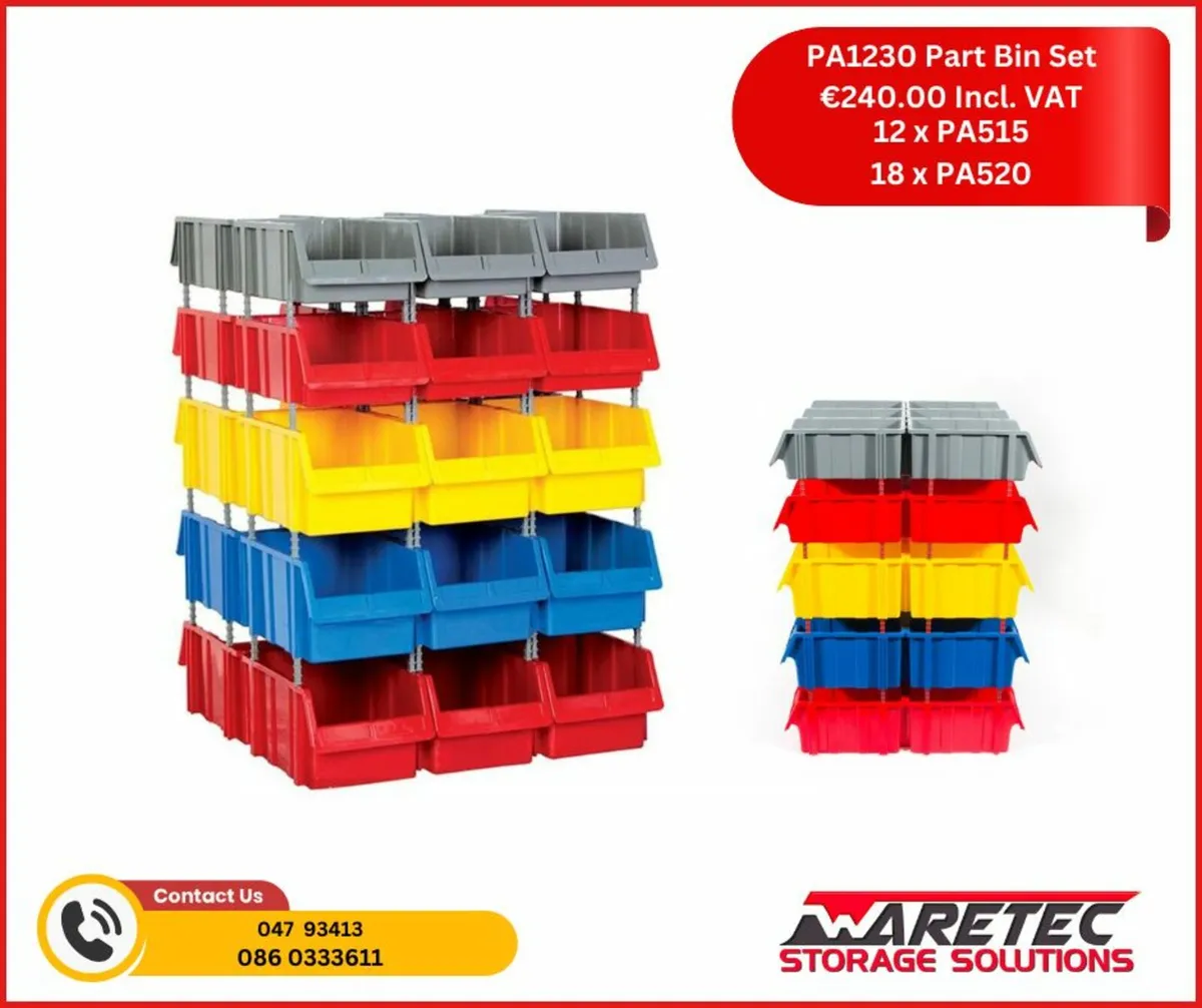 Storage Parts Bins - Image 1