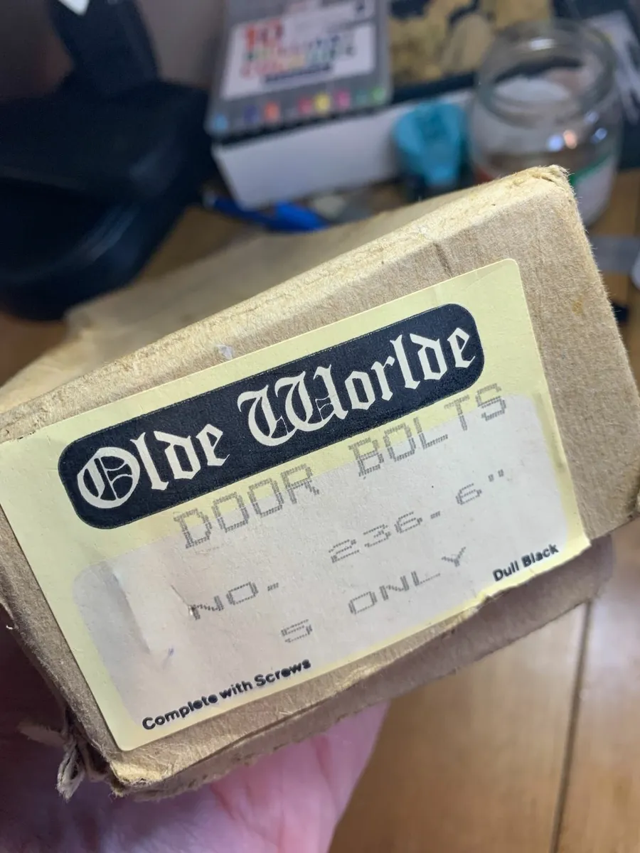 Old Worlde Door Bolt Set - Image 1