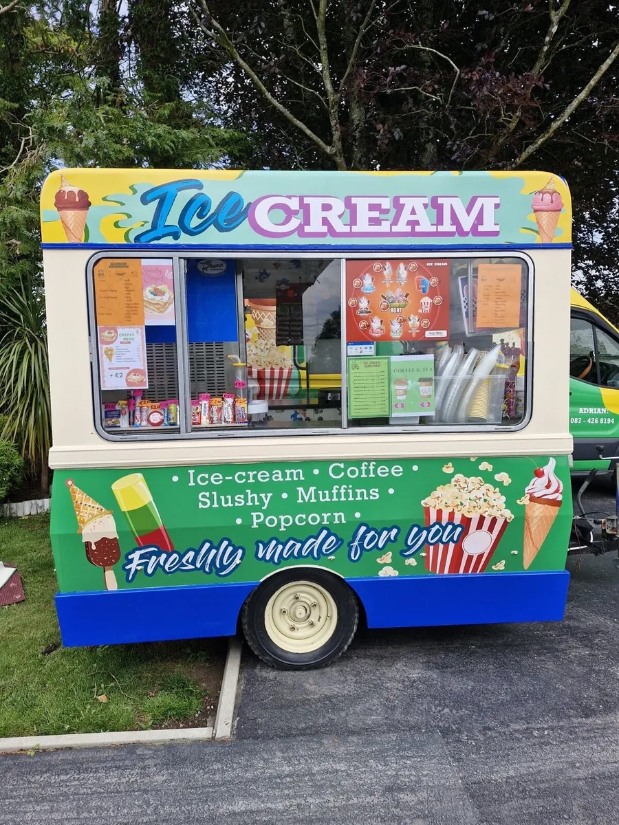 Ice cream trailer - Image 1