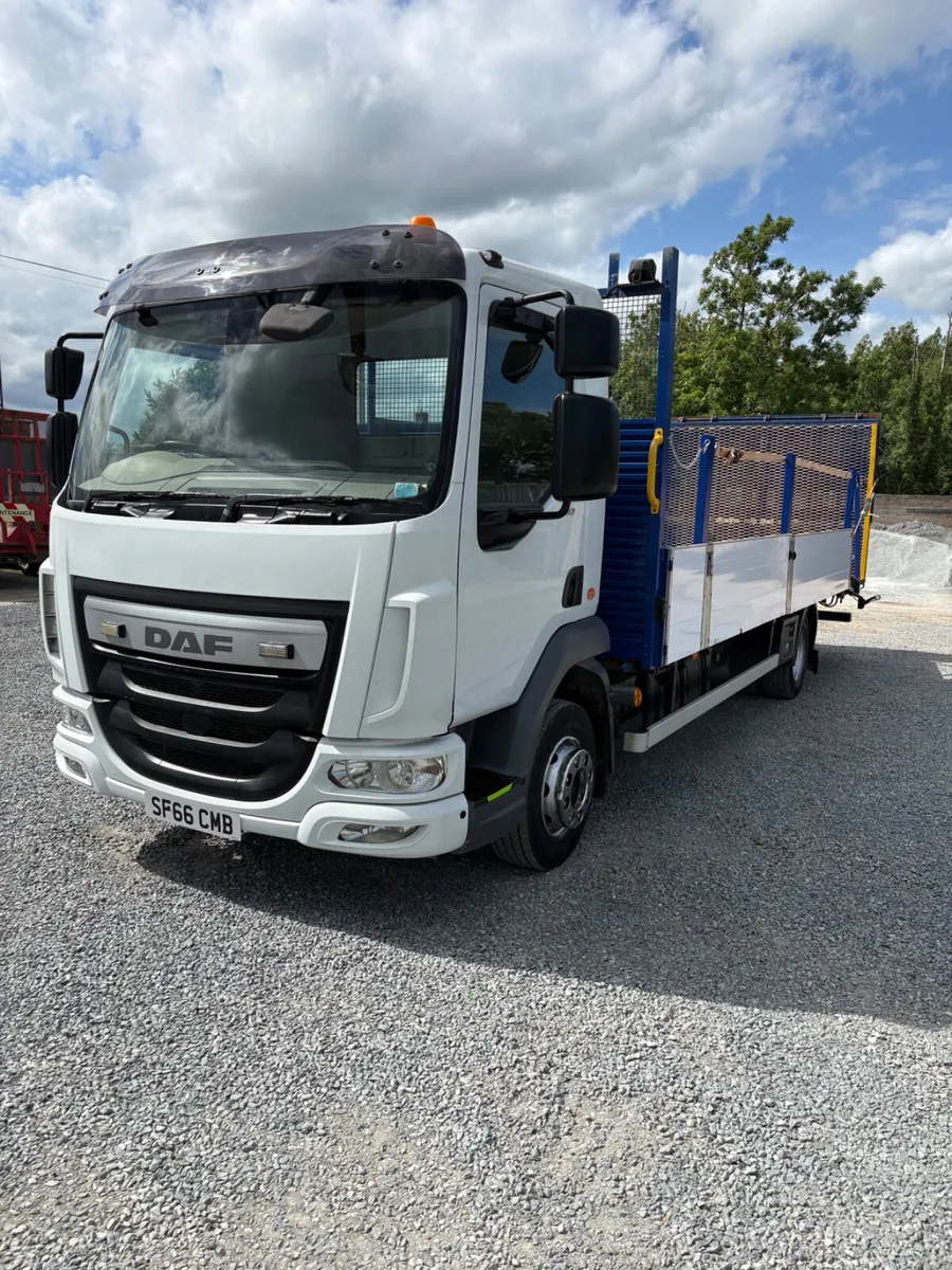 DAF LF 45 12 Ton Beavertail Plant Lorry - Image 2