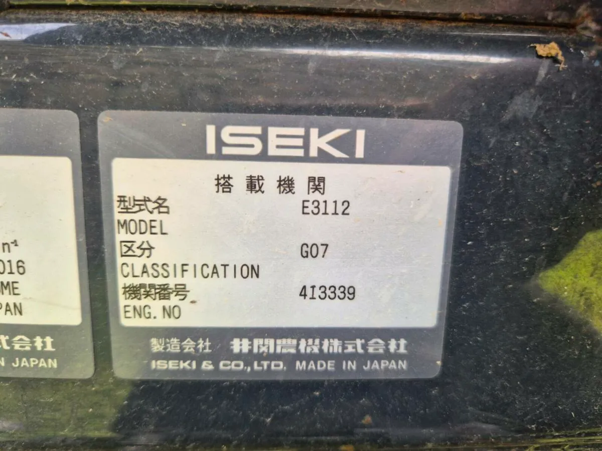 Iseki SXG 326 , LD, LAWNMOWER, 2016. 695hrs - Image 4