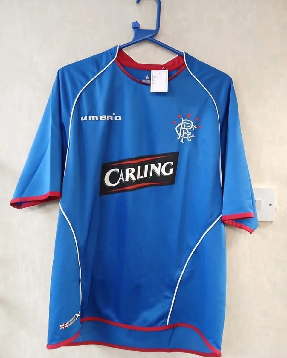 2005-2006 rangers home shirt
