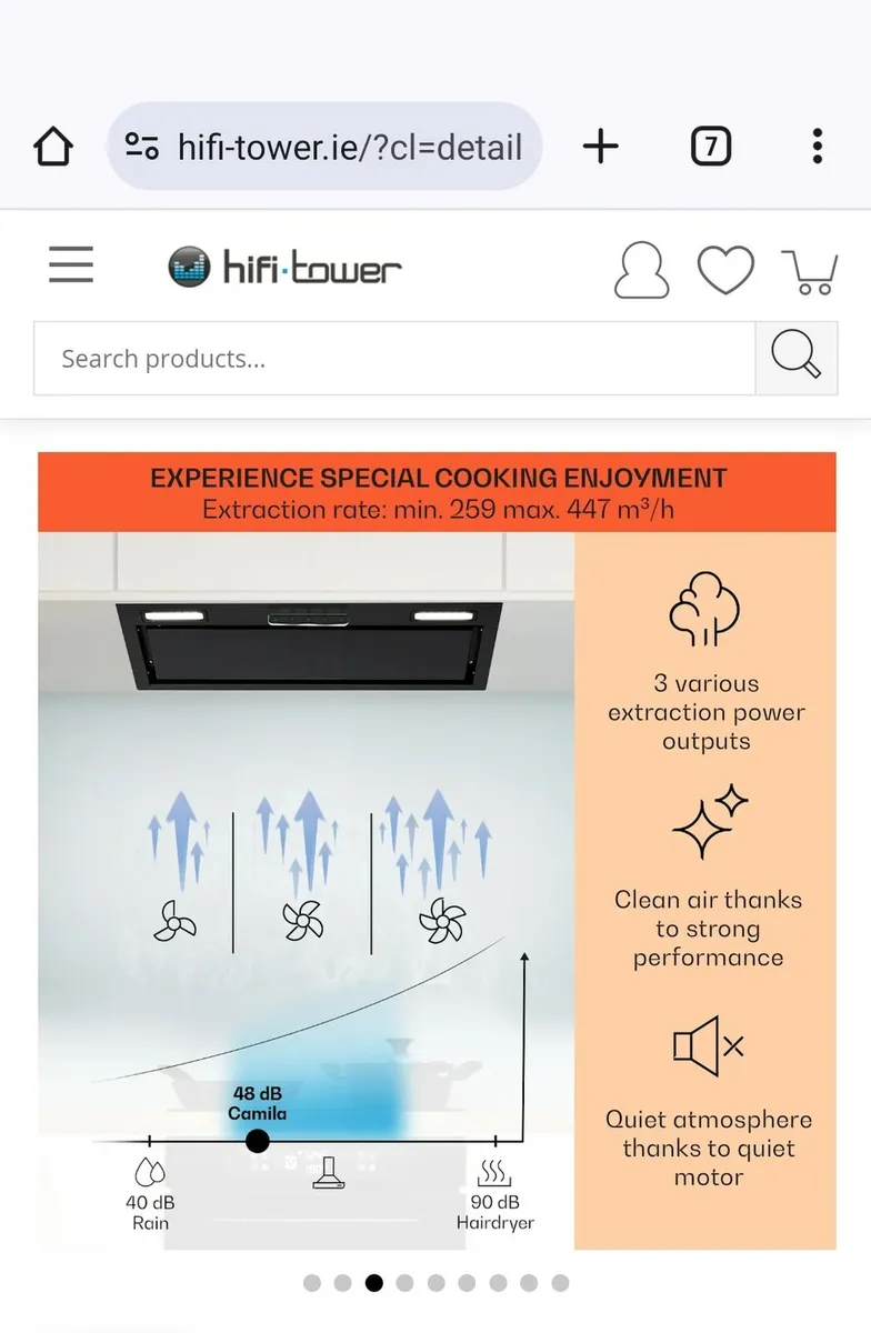 Camila Cooker Extractor Hood - Image 3