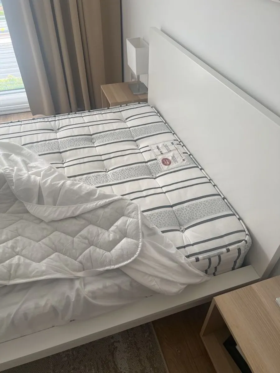 Double Bed with Mattress - Image 2