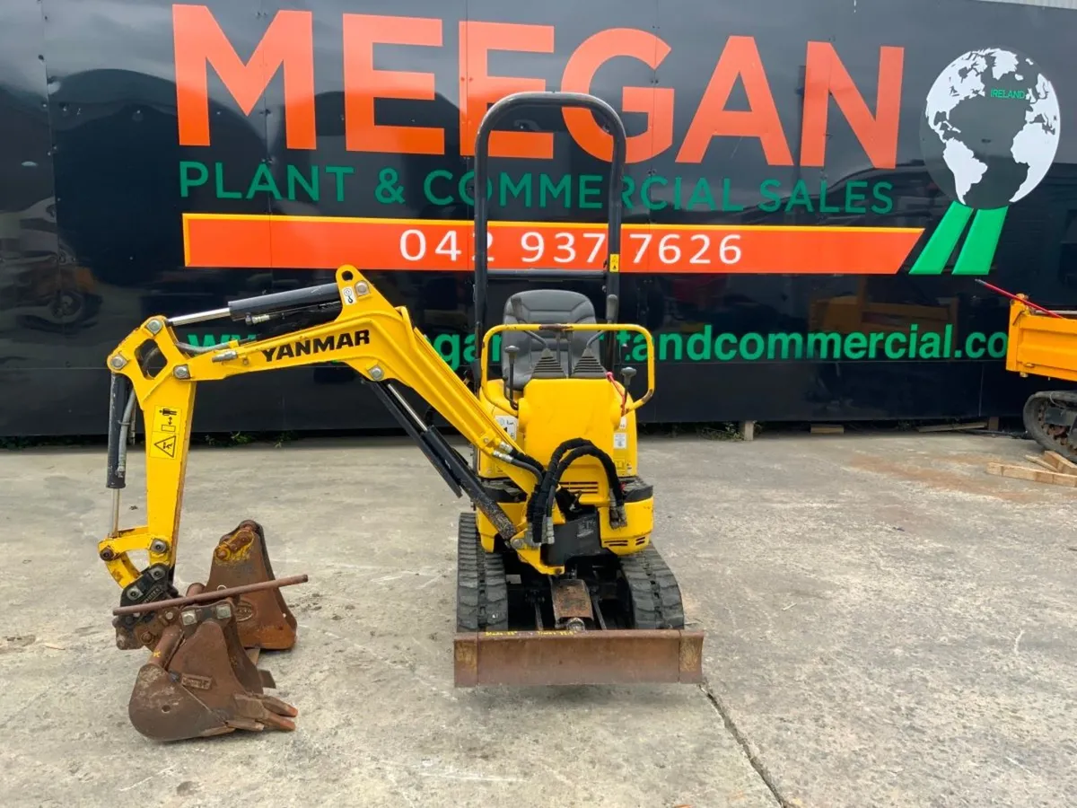2019 YANMAR Sv08 MICRO DIGGER.....1040hrs....1917. - Image 2