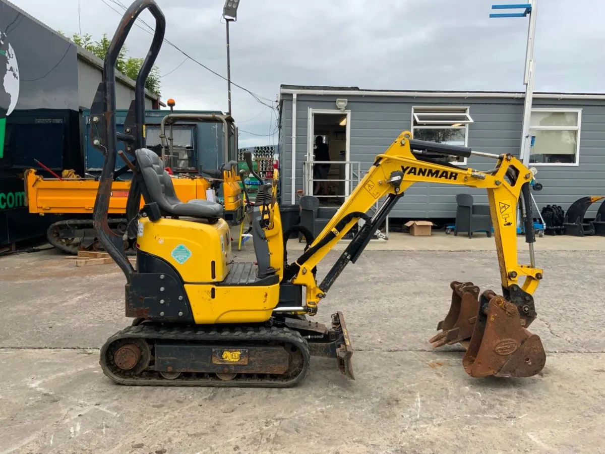 2019 YANMAR Sv08 MICRO DIGGER.....1040hrs....1917. - Image 4