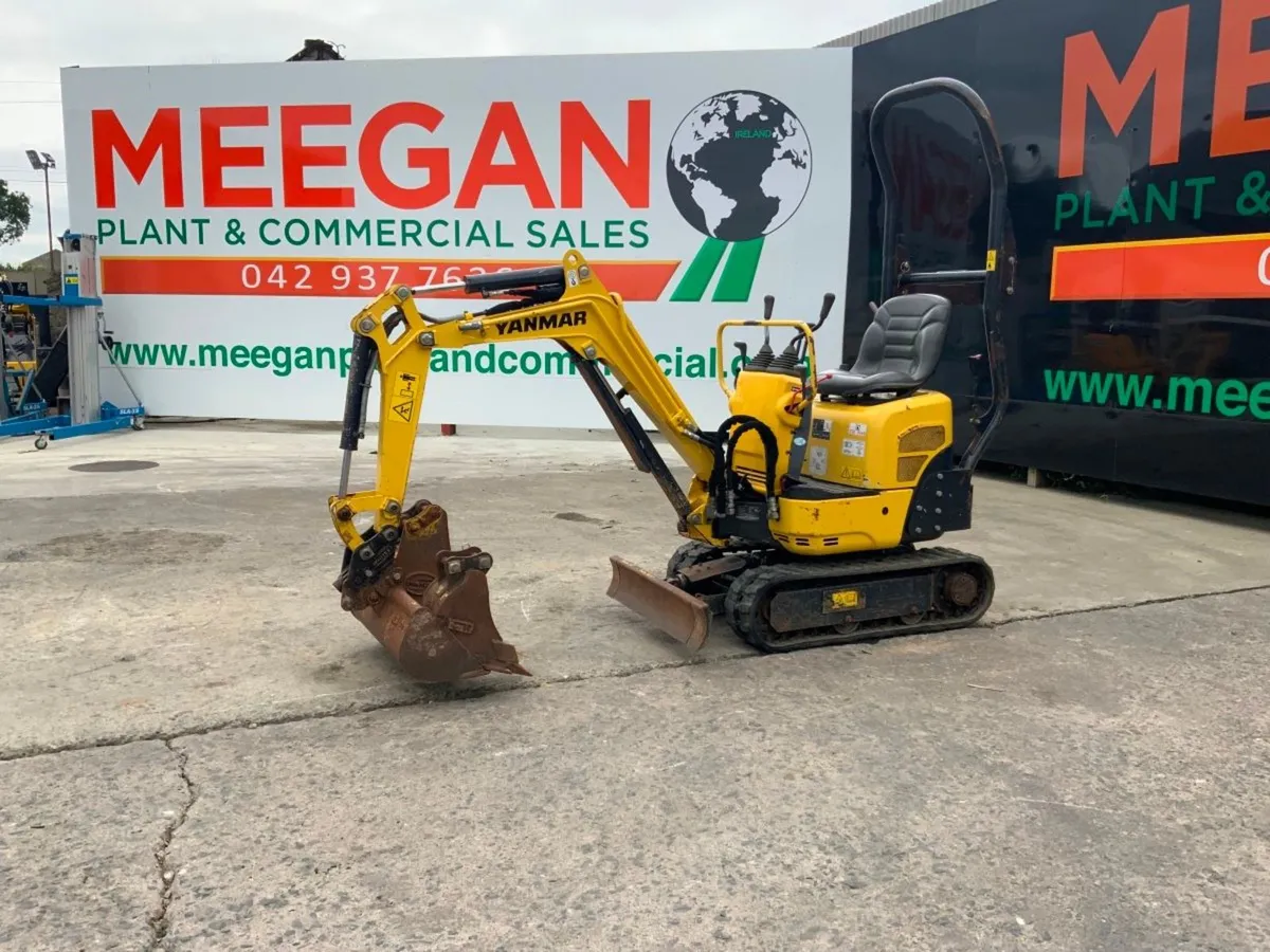 2019 YANMAR Sv08 MICRO DIGGER.....1040hrs....1917. - Image 1