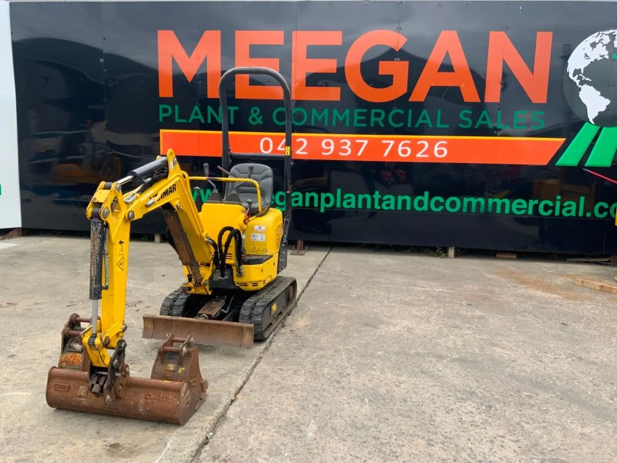 2019 YANMAR Sv08 MICRO DIGGER.....1040hrs....1917. - Image 3
