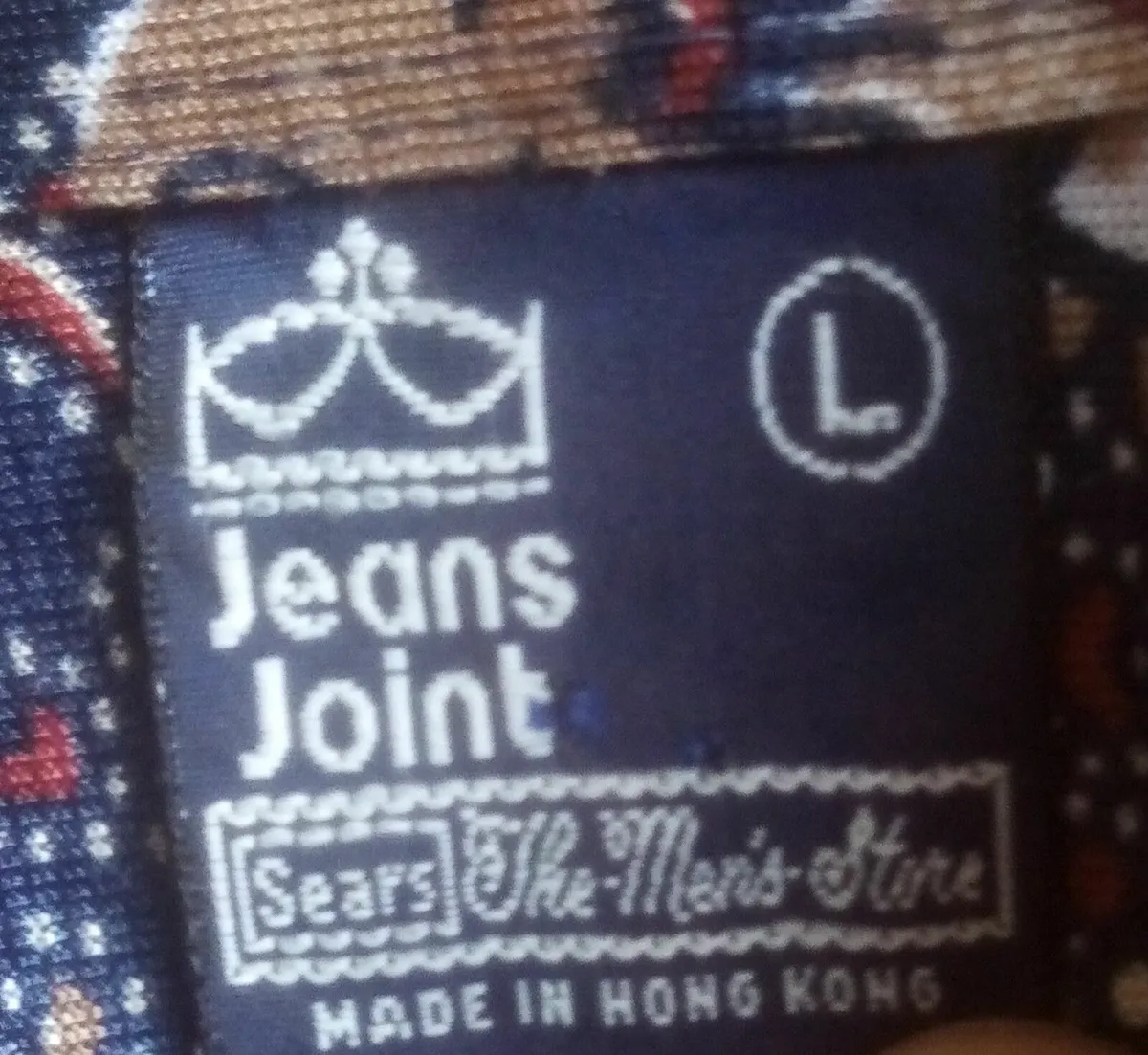 Jeans Joint Vintage Men's Shirt - Image 1