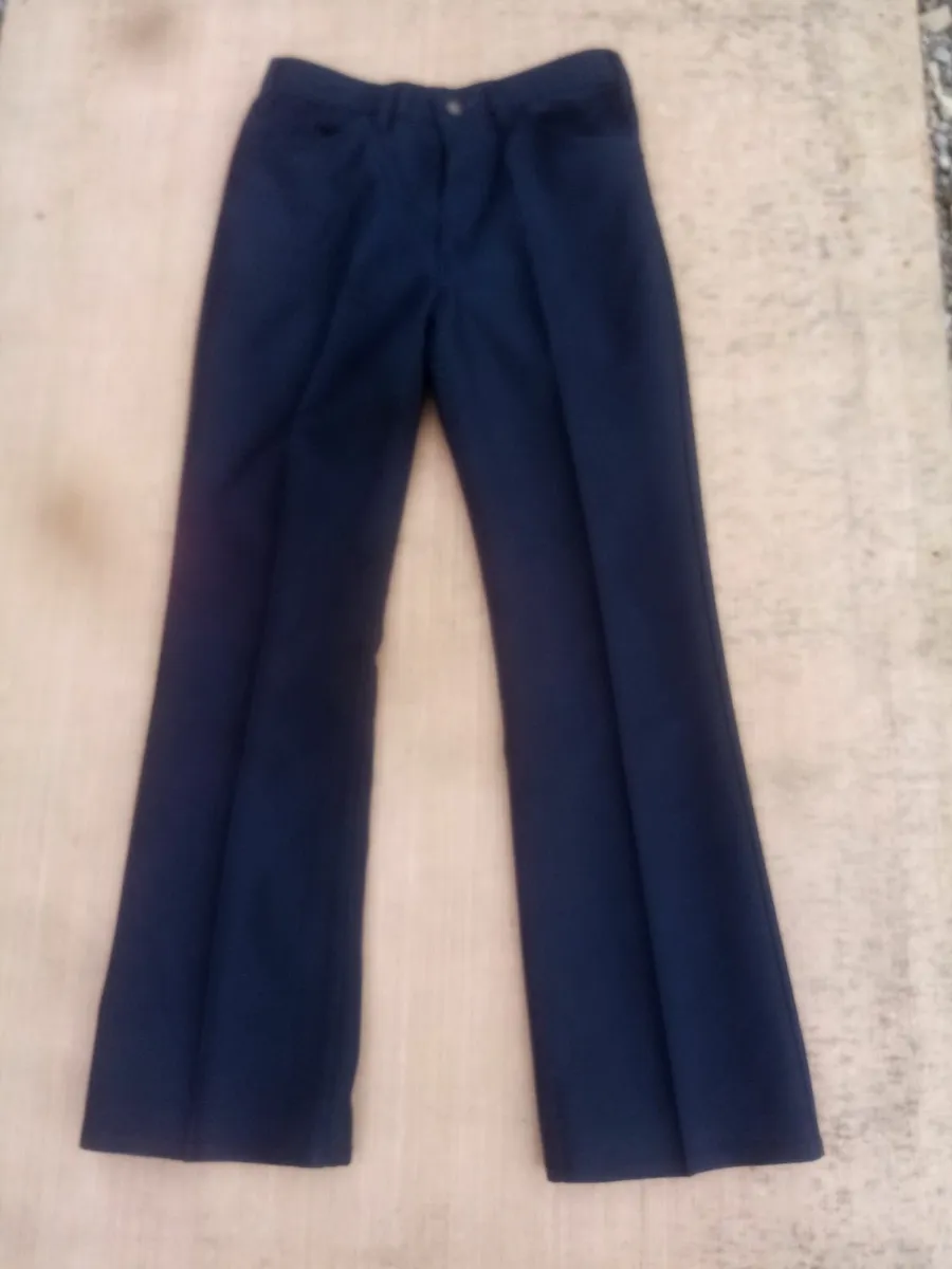 Levis Black/Gold Label Trousers (rare) - Image 1