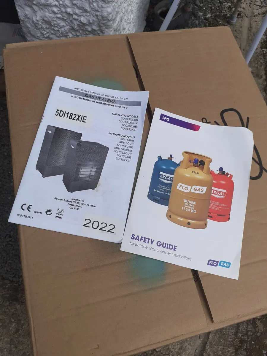 New never used gas heater - Image 2