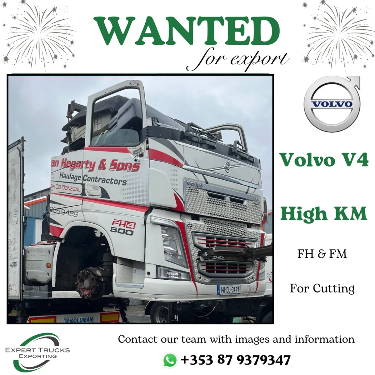 WANTED | VOLVO V4 with HIGH KM FOR CUTTING