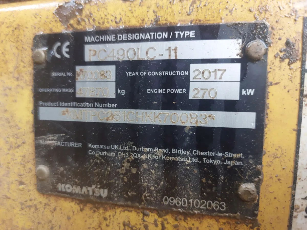 Komatsu PC490LC-11 - Image 2
