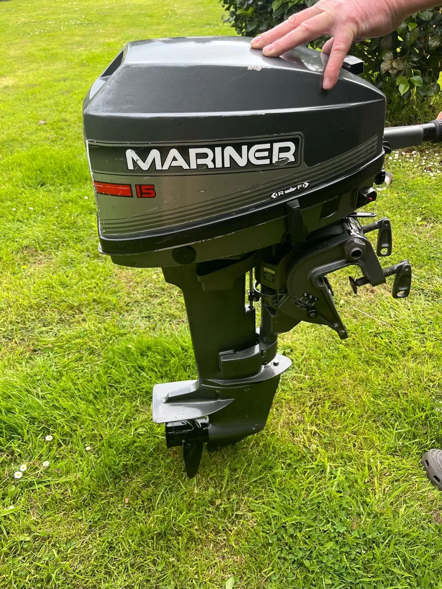 Mariner 15hp 2 Stroke Outboard Engine - Image 3