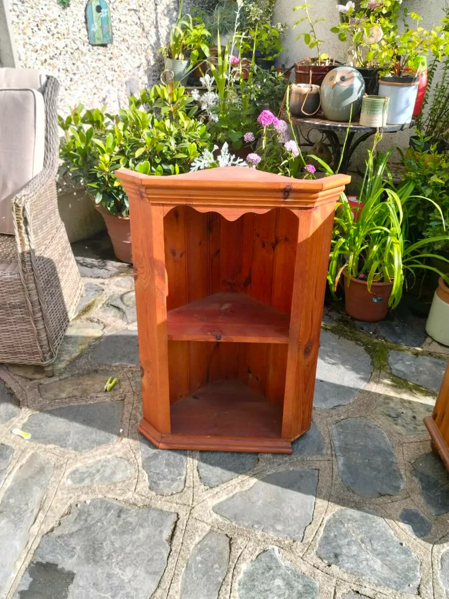 Corner wall unit. Solid wood - Image 1