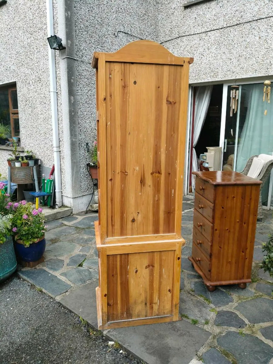 Display cabinet, solid pine. - Image 3