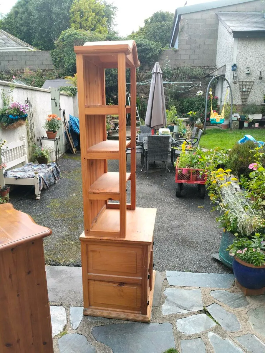 Display cabinet, solid pine. - Image 4