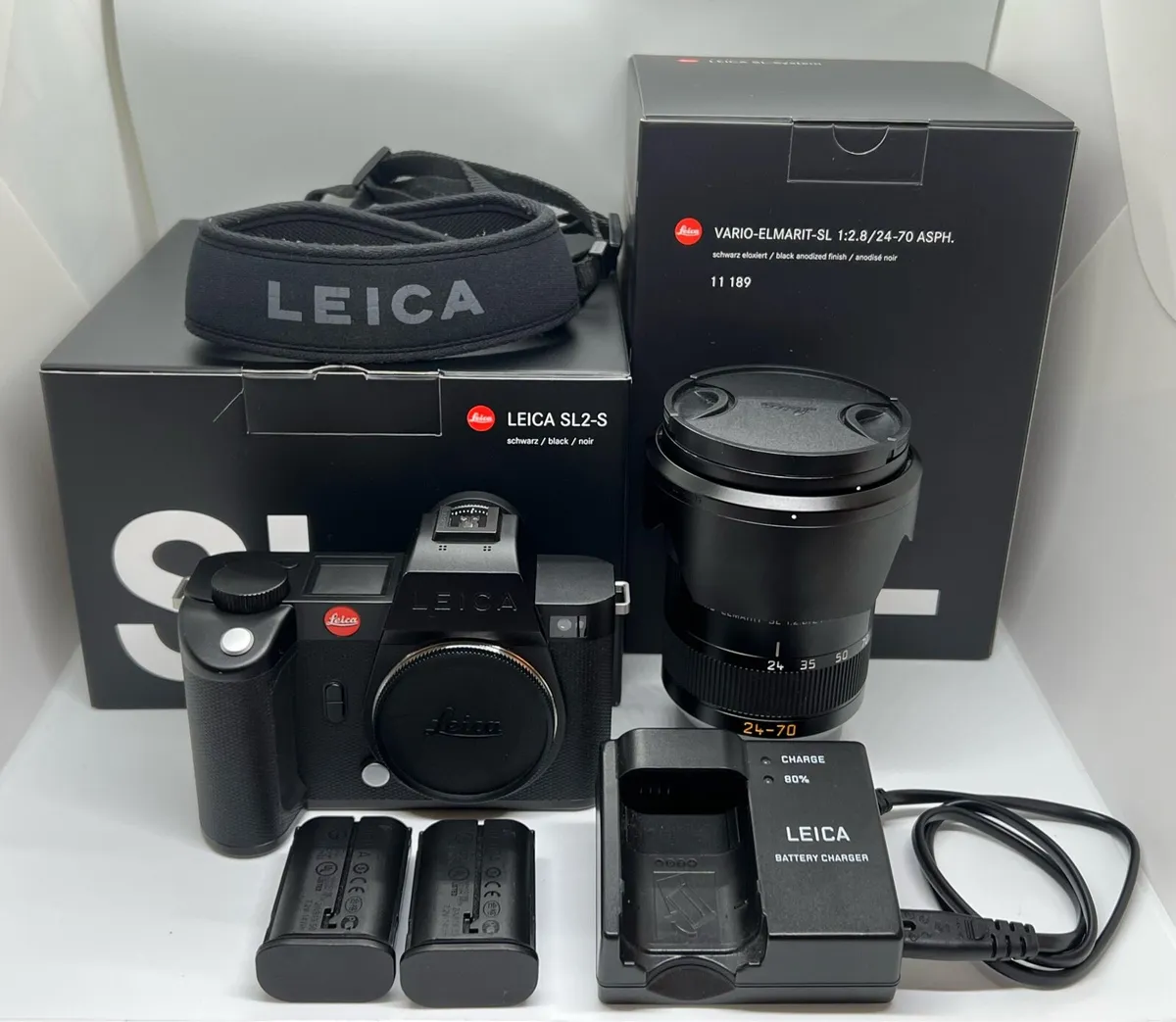 Leica SL2-S + 24-70 f/2.8 Lens + M Adapter - Image 1