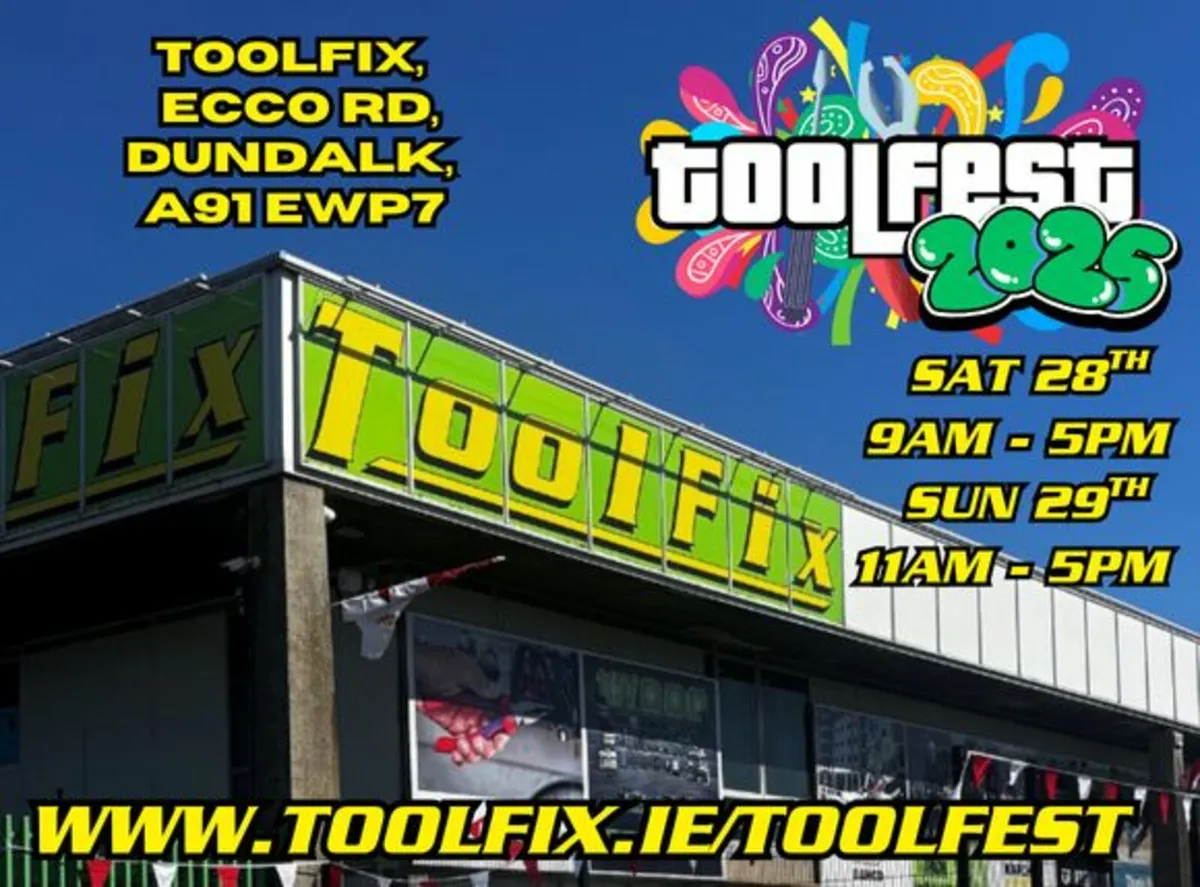 ToolFest at ToolFix THIS WEEKEND