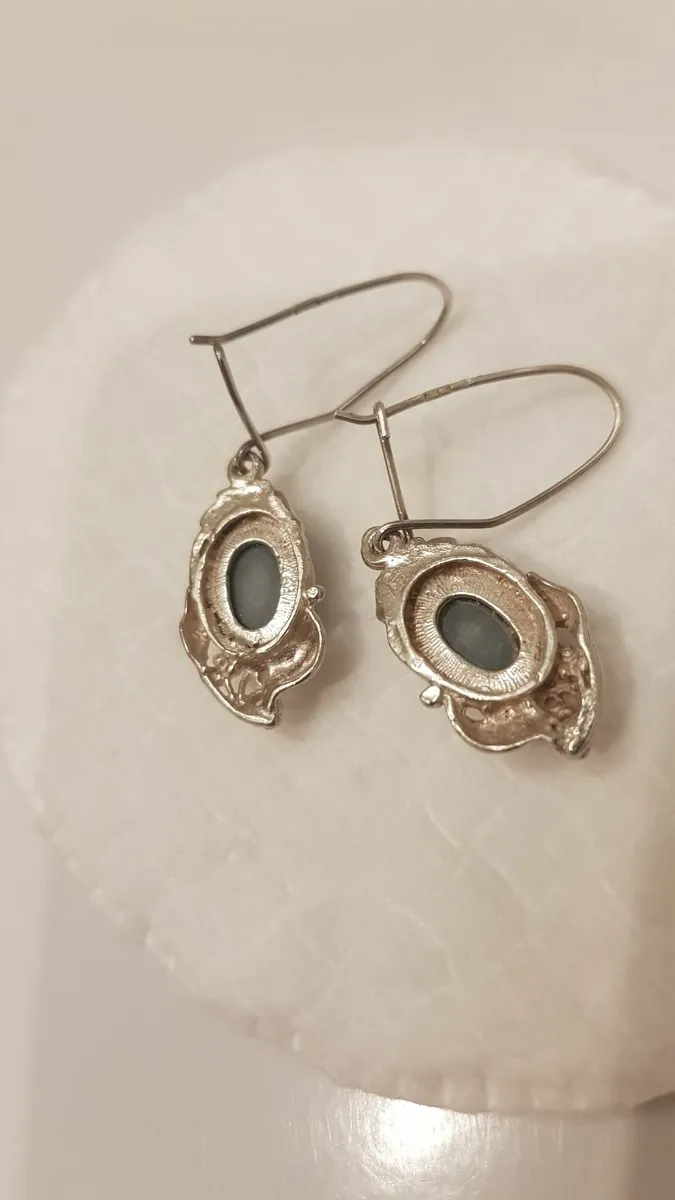 silver earrings - Image 3