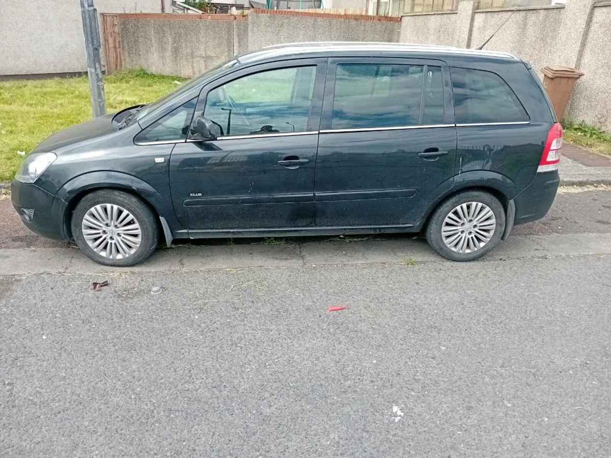 2012 opel zafira 1.7 diesel nct'd and tax'd - Image 2