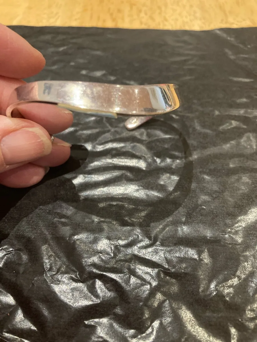 Sterling Silver cuff bracelet - Image 1