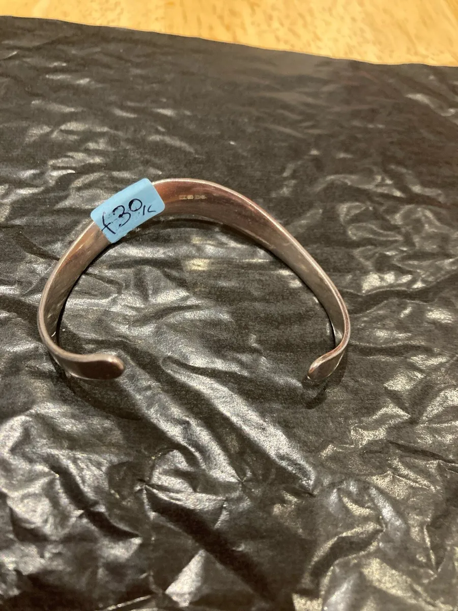 Sterling Silver cuff bracelet - Image 2