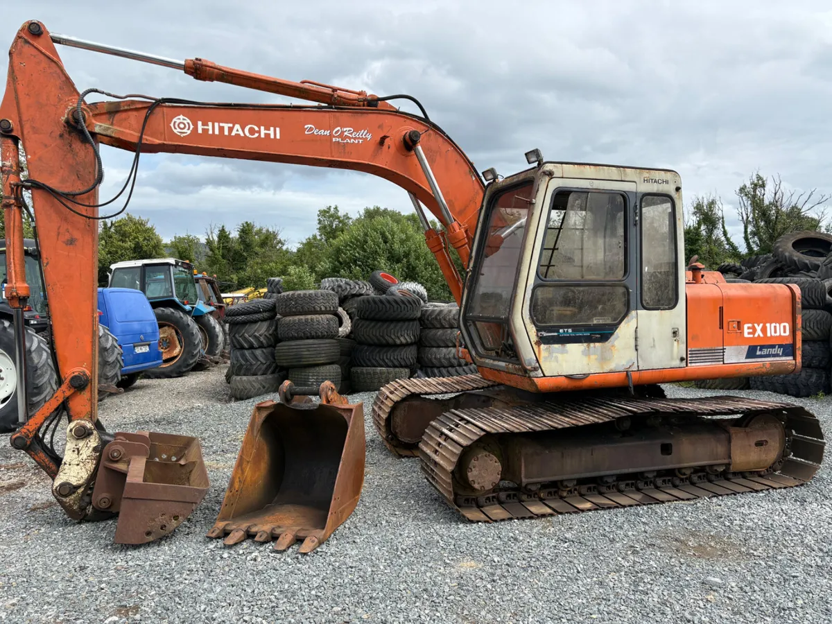 Hitachi ex100 dash 1 - Image 1