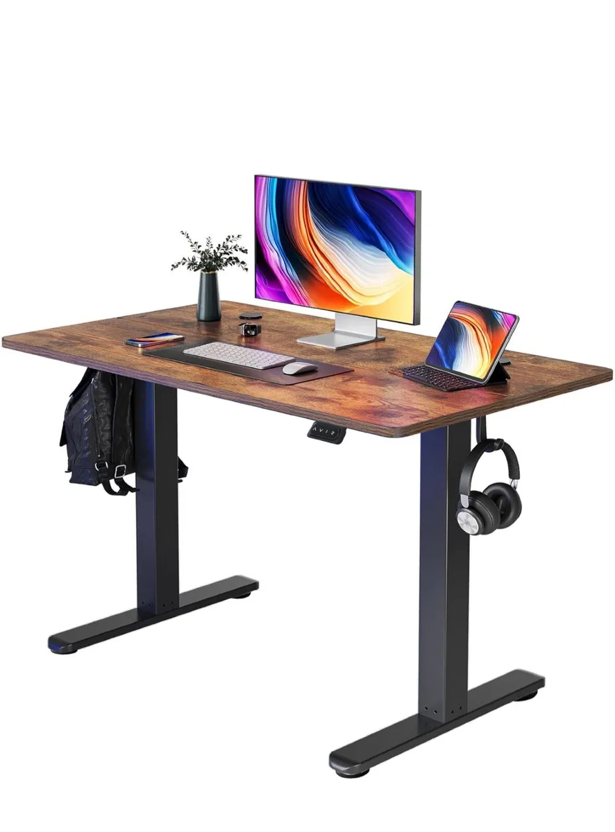 100 x 60cm Electric Height Adjustable Standing Des - Image 3