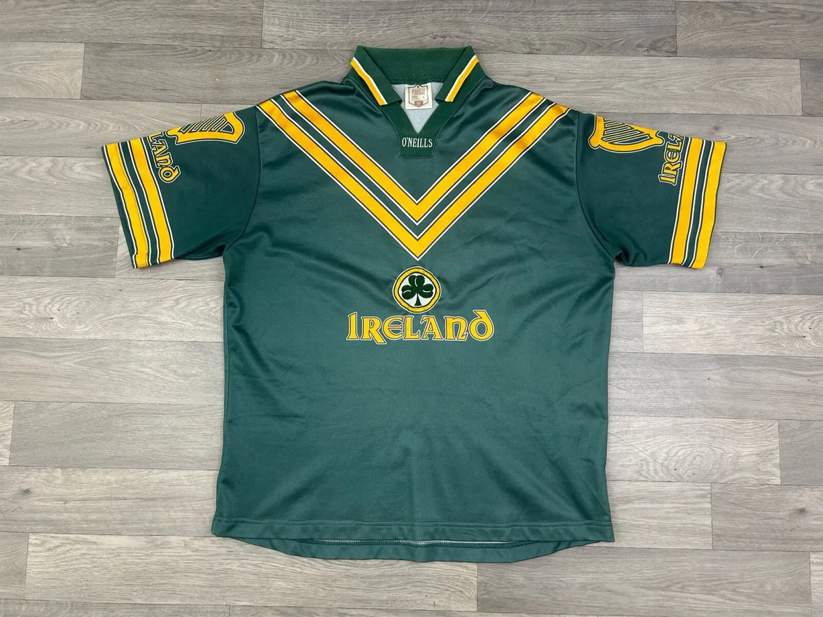 Vintage 90s Ireland International Rules Gaa Jersey - Image 1