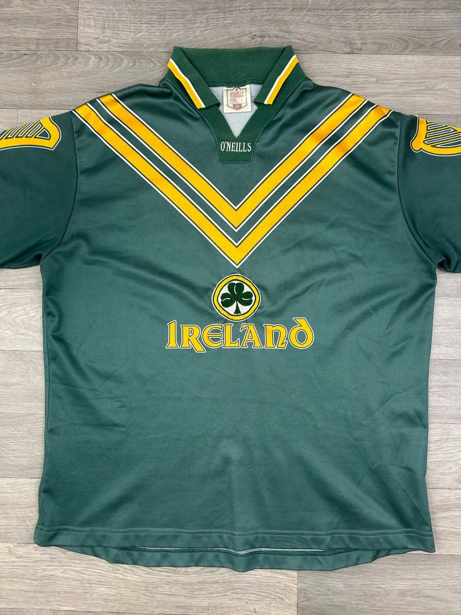 Vintage 90s Ireland International Rules Gaa Jersey - Image 2