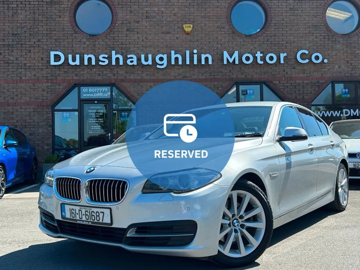 BMW 5 Series 520 D F10 SE Auto  low Kms - Image 1