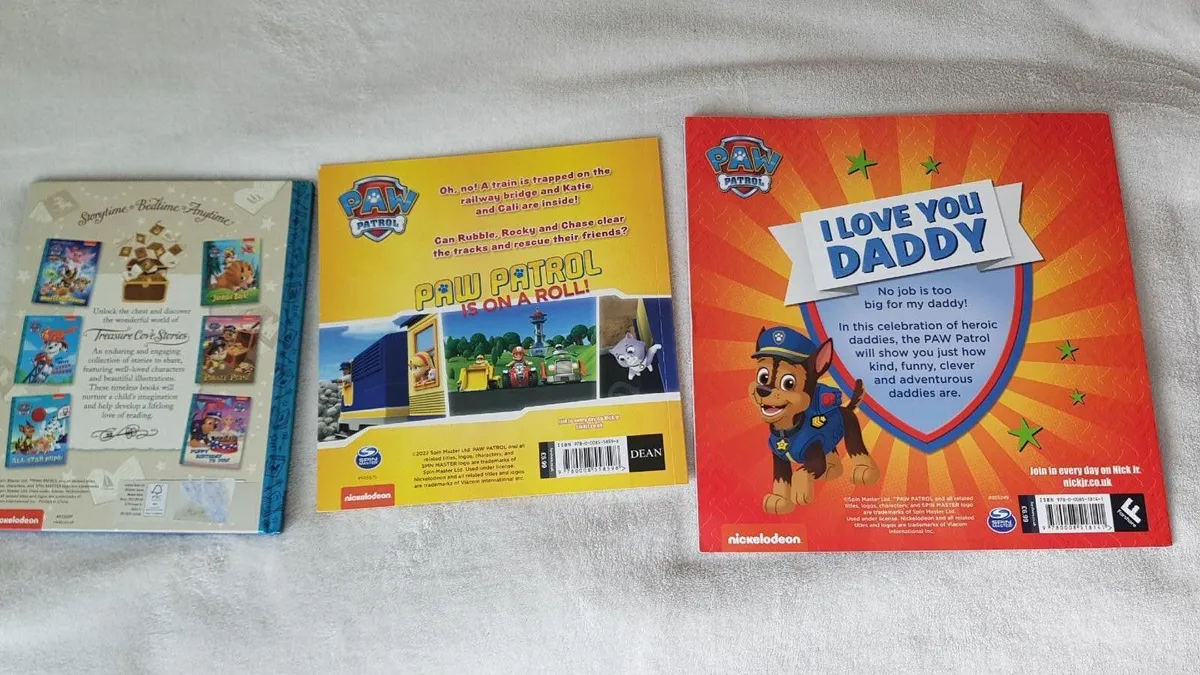 Paw patrol books  + chase vehicle - Image 2