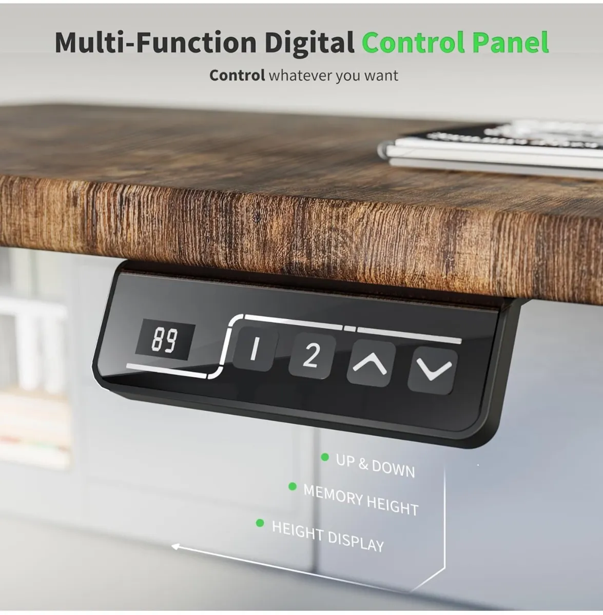 Electric Standing Desk 140x60cm - Image 3