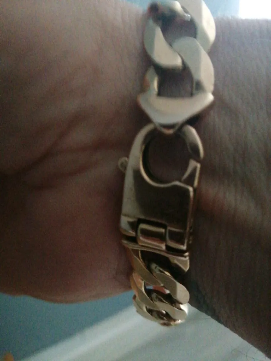 Man's gold bracelet - Image 2