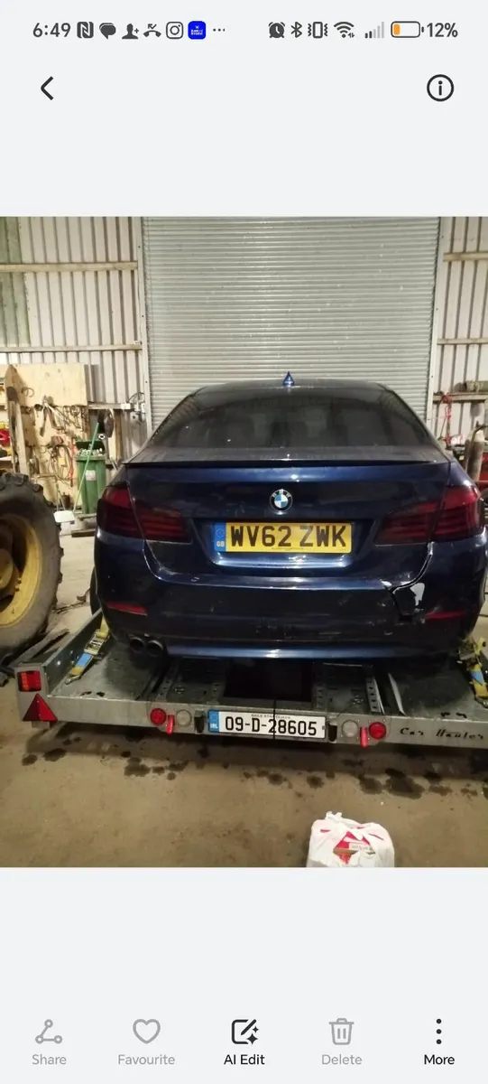 BMW 5-Series 2012
