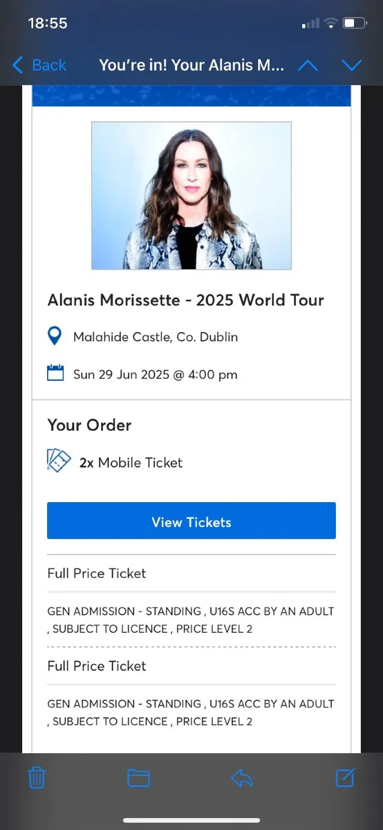 Alanis Morrisette Concert tickets