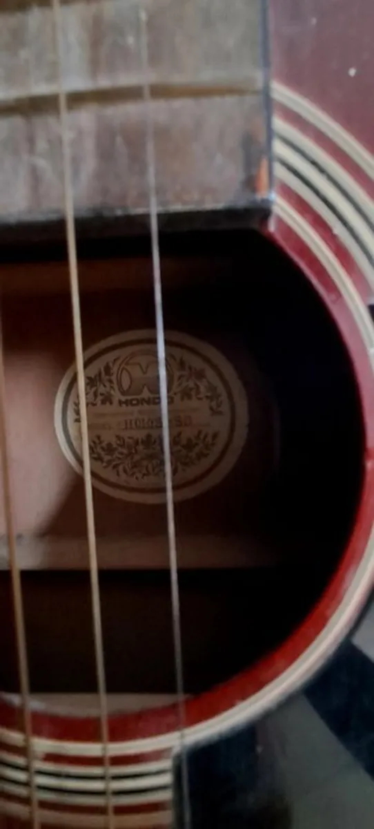 Three acoustic guitars for sale. - Image 3