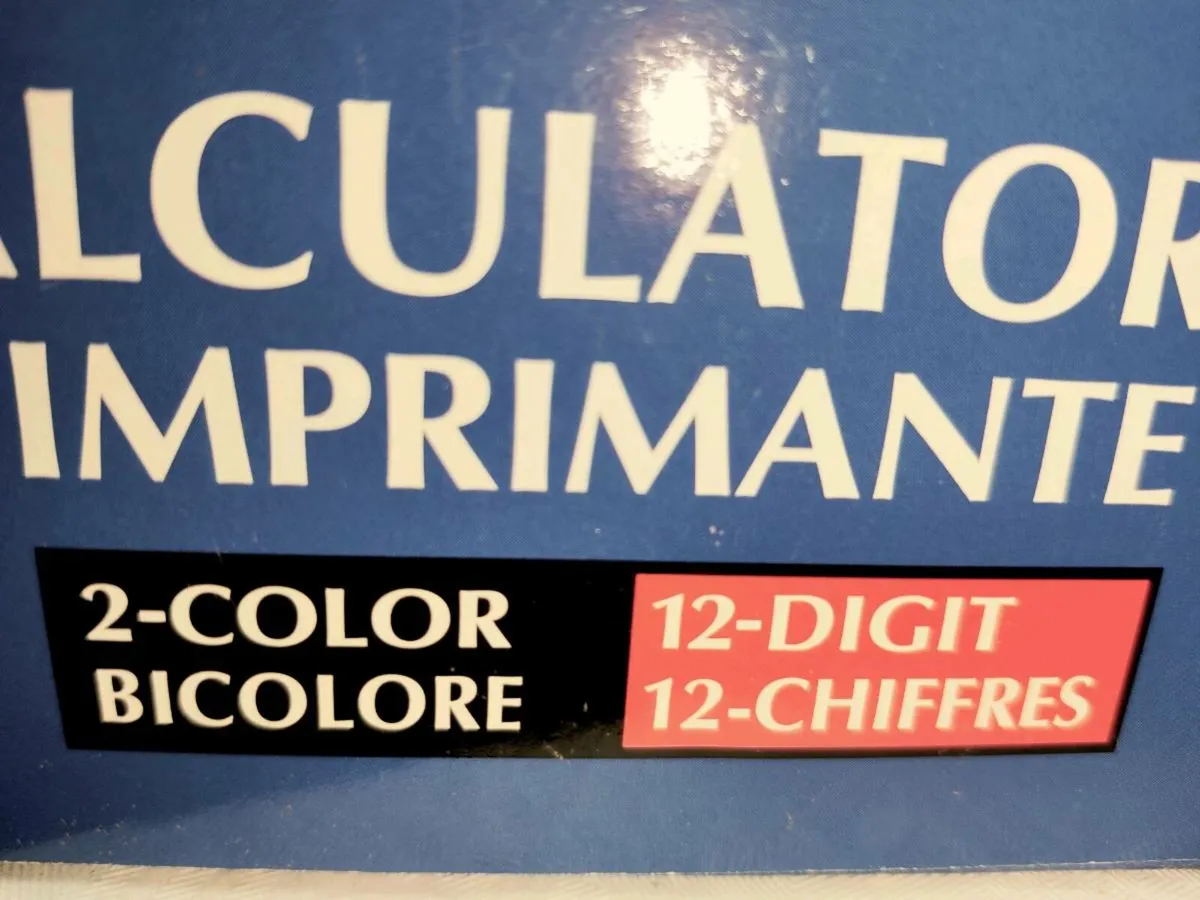 CASIO COLOUR PRINTING CALCULATOR, Still In Box ! - Image 4
