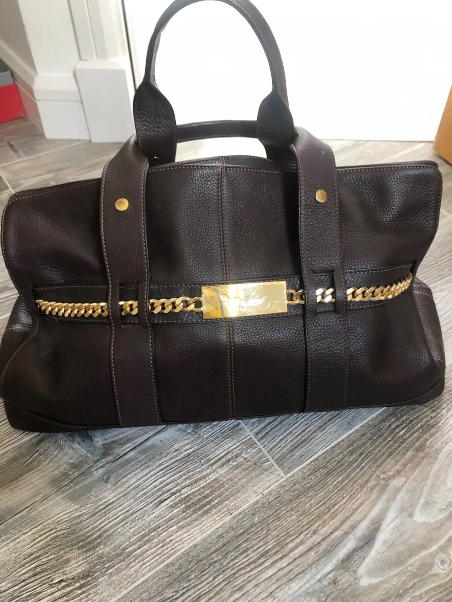 Large leather holdall - Image 1